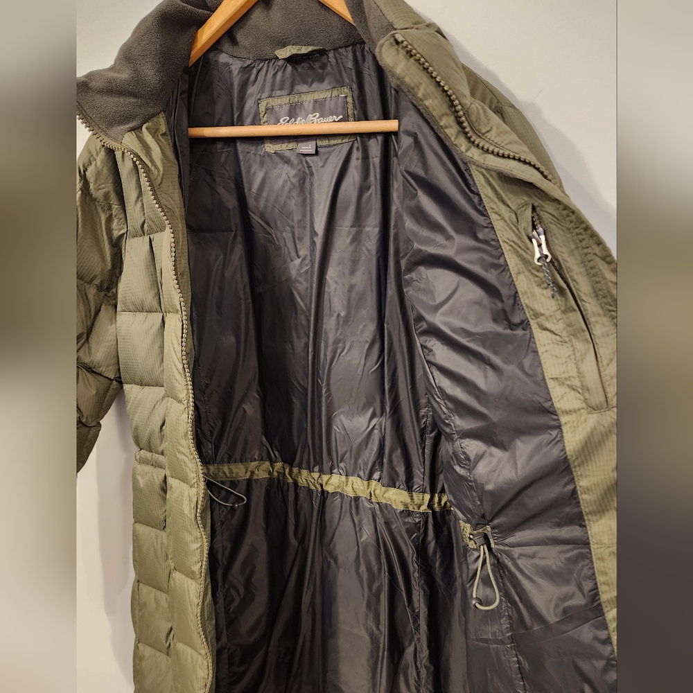 Eddie Bauer Women's Altamira Down Quilted Long Parka Size Large - Picture 7 of 11